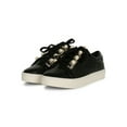 thumbnail image 5 of Lace Up Pearl Accent Sneaker - Gwen03, 5 of 6