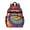 Colorful Rainbow Tie, variant on Rainbow Tie Dye Mandala Pattern Backpack for School,Cute School Bag,Schoolbag with Adjustable Shoulder Straps & Padded Back,15.25"x11.5"x5.25"