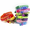 thumbnail image 5 of 12Pcs Wholesale With Bell Collars Delicate Safety Casual Nylon Dog Collar Neck Strap Fashion Adjustable Bell Pet Cat Dog Collar, 5 of 10