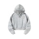 thumbnail image 2 of Sudaderas con capucha informales para mujer, ropa de gimnasio para mujer, jersey con capucha y cordón holgado XL, 2 of 8