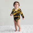 thumbnail image 4 of Xecao Urban Graffiti Scorpion Illustration Print Baby unisex-baby Cotton Long-sleeve Bodysuits-3 Months, 4 of 6