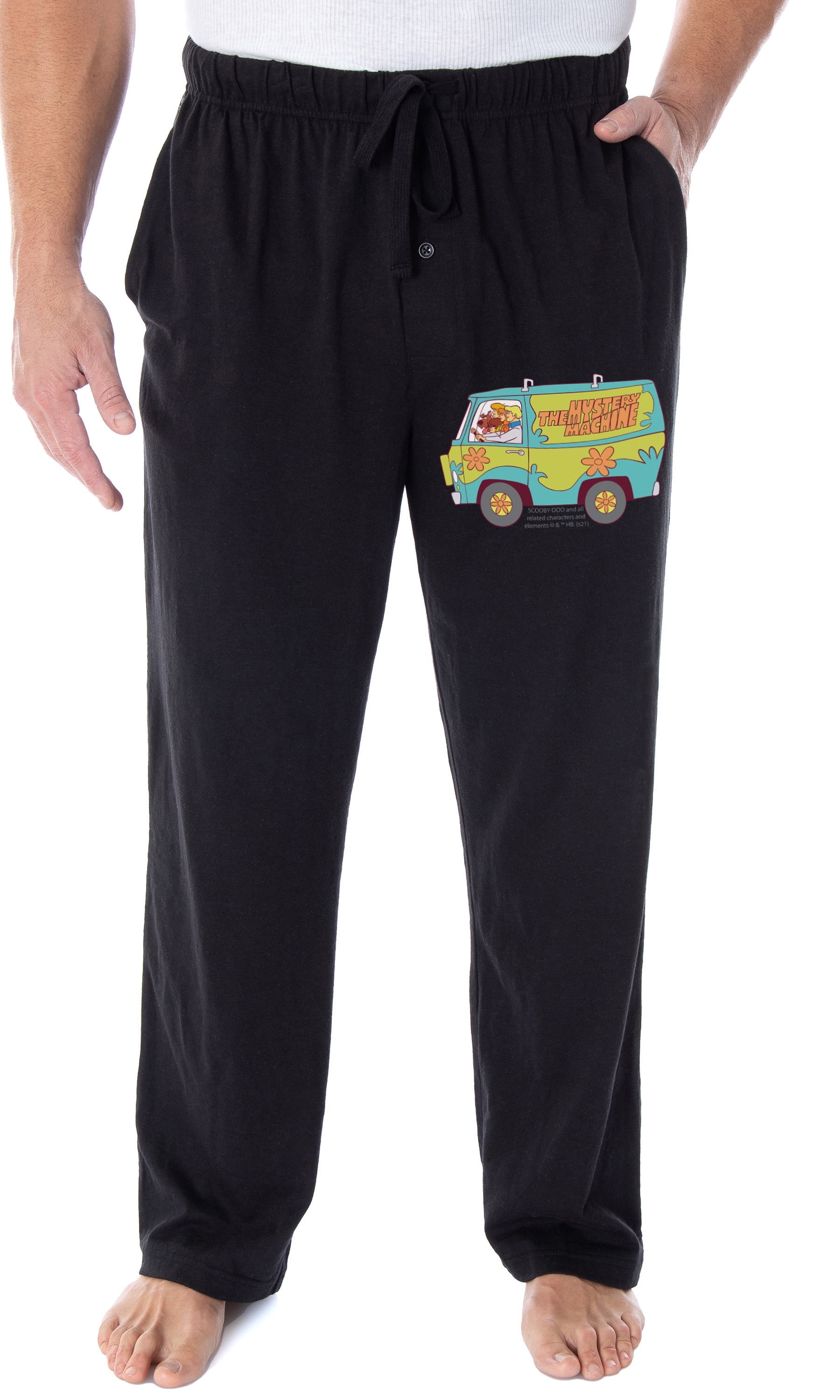 SCOOBY-DOO movie Shaggy MYSTERY Machine bone New MEN'S Pajama Sleep LOUNGE Pants