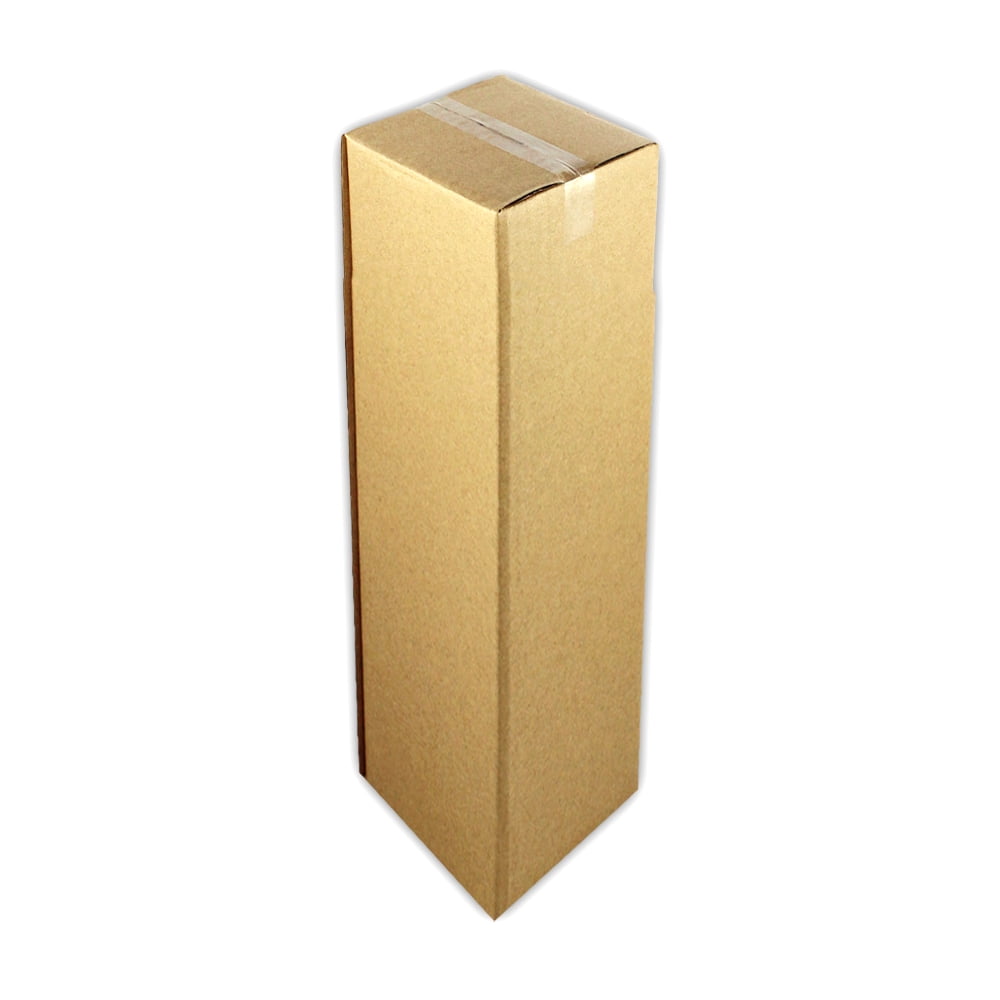 Cardboard Postage Boxes Single Wall Postal Mailing Pillar Candle Box 6 x 4 x 4" 
