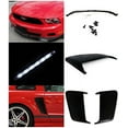 thumbnail image 2 of Ford Mustang GT Coupe Black LED Signal Light Spoiler Lip+Side Vent Scoop, 2 of 2