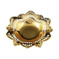 thumbnail image 4 of Bandeja para servir en tono dorado, soporte para anillos y baratijas para la mesa del hogar, dulces de boda. Estilo B, 4 of 9