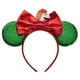 thumbnail image 2 of Diadema navideña con astas de reno, clips, sombreros de Papá Noel, 2 of 4