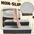 thumbnail image 2 of Kojem SPA Step for Hot Tub Outdoor Indoor SPA Slip-Resistant w/ Storage Grayish, 2 of 12