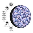thumbnail image 4 of Yiaed Skull star crystal Print Tire Wheel Cover, Waterproof Spare Tire Cover Fit for Jeep, Truck,Trailer, RV, SUV, Camper and Most Vehicle-16 inch, 4 of 6