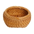 thumbnail image 2 of Cesta de frutas tejidas Cesta de almacenamiento de alimentos Bandeja para hornear Organizador de bandeja para la bandeja para la mesa Sala de estar de 10CMX10CMX6CM, 2 of 8