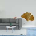 thumbnail image 2 of Figura de caballo,Figura coleccionable de caballo en miniatura,Esculturas de pared de hojas,Esculturas de pared de hierro forjado con forma de hojas de ginkgo,Escultura decorativa colgante de, 2 of 8