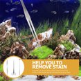 thumbnail image 4 of OULII 1Jgo Herramientas De Limpieza Para Acuario Con Tijeras Y Raspador De Metal Plata, 4 of 8