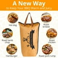 thumbnail image 6 of BBQ Blanket for Resting Meat,Smoker Meat Resting Blanket, Rusable Smoker Grilling Meat Insulated Resting Bag with Wide Mouth for Large Brisket/Pork Shoulders/Turkeys,Gifts for Men (BBQ Blanket 21in), 6 of 7