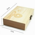thumbnail image 6 of CHZIMADE 20Pcs Coins Capsules Wooden Display Storage Box Case Holder Collectible Capsules, 6 of 6