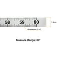 thumbnail image 2 of Self Adhesive Measuring Tape 60 Inch English Left to Right , Black, 2 of 6
