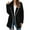Black, variant on Womens Oversized Fuzzy Fleece Jackets Full Zip Up Long Sleeve Hooded Jackets Fall Winter Soft Warm Coat with Pockets