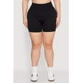 thumbnail image 4 of Womens Plus Size Seamless Biker Shorts, 4 of 5