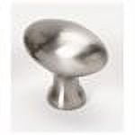 Traditional Oval Knob, Antique English, 1.25" H x 0.75" W x 0.5" D