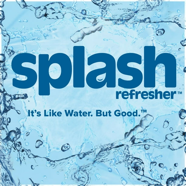 Lemon Splash Water 12pk | Sparkling water for grocery retail