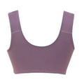 thumbnail image 5 of Front Closure Bras for Older Women Comfortable Lightweight Ribbed Plus Size Wireless Bralettes Everyday Bra, 5 of 5