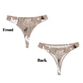thumbnail image 3 of Balery Chicken Tangas de Algodón para Mujer con Estampado – Ropa Interior Sexy, Transpirable, G-string-4X-Large, 3 of 6