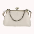 thumbnail image 3 of SPEKSEE Women PU Leather Kiss Lock Shoulder Bag Shoulder Crossbody Bag Texture Crossbody Bag for Work Shopping Travel Daily Use, 3 of 18