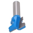 thumbnail image 4 of Cleaning Bottom Router Bit, Engraving Router Bit Double Arc 1/2in Shank Thickened Tungsten Steel Alloy Accurate For Woodworking ANGGREK 12345678, 4 of 8