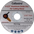 thumbnail image 7 of Caliastro 4-1/2 Inch Cut Off Wheel Discs for Cutting Metal with Angle Grinder - 10 Pack, 7 of 7
