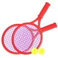 thumbnail image 1 of Raqueta de tenis Irfora Juego de raquetas de tenis para niños Tenis divertido para niños con pelotas para el jardín de su casa Playa Deporte de entrenamiento escolar al aire libre Irfora Raqueta de tenis, 1 of 7