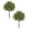 Green, variant on 23.6" Artificial Topiary Trees with Ground Spike - UV Resistant Cedar Bushes for Indoor/Outdoor Decor - Realistic for Porch, Garden, Office & Farmhouse