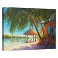 thumbnail image 4 of Masterpiece Art Gallery A Day In Island Paradise Bright By Kathleen Denis Canvas Art Print 22" x 28", 4 of 4