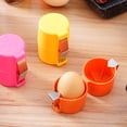thumbnail image 6 of Egg Cracker Tool, Egg Cracker Separator Tool No Mess Easy Egg Opener Handheld Egg Shell Cutter Tool, Multifunctional Egg Cutter Egg Cracker and Separator for Cooking Camping Kitchen Gadgets, 6 of 8