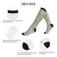 thumbnail image 5 of Pofeuu Rabbit And Chick Print Compression Socks for Women & Men Circulation - Best Support for Nurses,Running,Athletic,Sports, 5 of 7