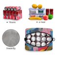 thumbnail image 4 of FORMRS Reusable Lunch Bag for Work School Leakproof Insulated Cooler with Adjustable Shoulder Strap, Stripes Pattern, 4 of 6