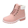 thumbnail image 1 of NOKIO Bottes de Randonnée Imperméables pour Femmes Mi-Mollet Chaussures de Randonnée Durables Traction Confortables Bottes d'Extérieur pour la Marche Tenue Décontractée, 1 of 9