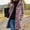 #2Purple, variant on Womens Winter Elegant Pea Coat 2026 Single Breasted Long Overcoat Warm Work Office Coats with Pocket