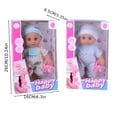 thumbnail image 3 of Muñeca De Simulación De Bebé Calvo Renacido, Muñecas De Bebé Recién Nacido Realistas Y Suaves, Juguete De Aspecto Realista Para Niños, Juego De Casa De Juego Infantil, 3 of 3
