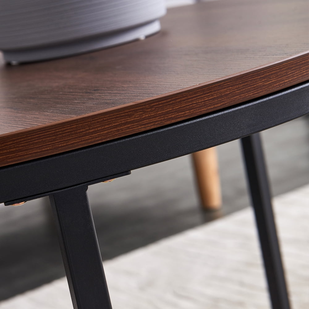Kepooman Modern Round Nesting Coffee Tables Set of 2, 32" Wooden Side End Table for Living Room Small Space Kepooman Modern Round Nesting Coffee Tables Set of 2, 32" Wooden Side End Table for Living Room Small Space