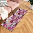 thumbnail image 4 of Corridor Stone Patterned Carpet with 3D Pebble Design Washable Floor Mat for Entrance Bathroom and Kitchen Use, 4 of 5