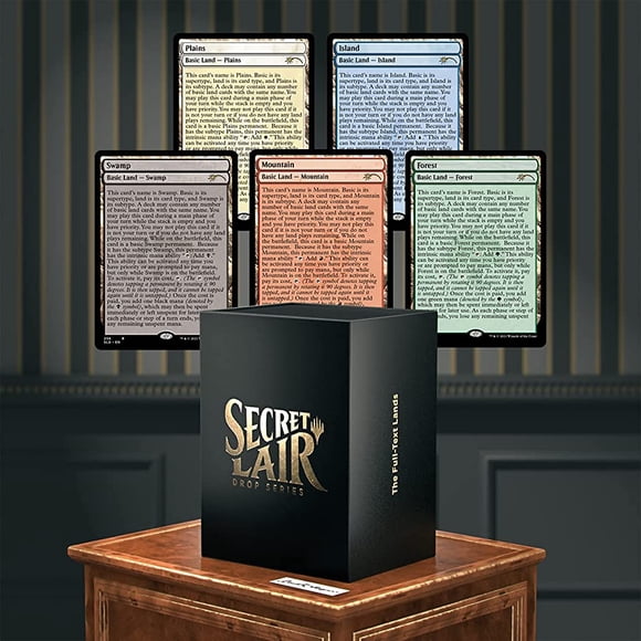 Magic TCG Magic: The Gathering Secret Lair: MTG Dr Lairs Secretorium Full Text Lands