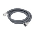 thumbnail image 1 of Cold Water Inlet Hose For Dishwasher Compatibility, Stainless Steel Braided Hose, 2m Length, Vde Approved, Universal 6-Point Interface, 1 of 1