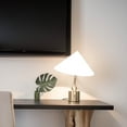 thumbnail image 4 of HOOWIFFY Abat-Jour pour Lampes de Table Blanc 1 Ensemble pour Usage Hôtel, 4 of 8