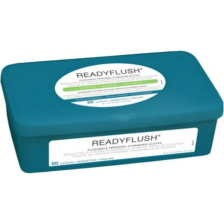 ReadyFlush Biodegradable Flushable Wipes -Case of 24