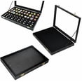 thumbnail image 1 of xianlin-100 Slot Earring Ring Jewelry Display Box, Jewelry Storage Box, 1 of 4