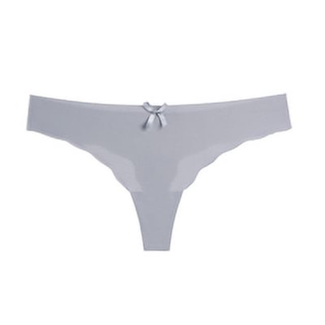 Langgg sous-Vêtements triangle Taille Basse Sans Couture pour Femmes, String une Pièce