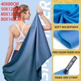 thumbnail image 2 of Toalla de microfibra de secado rápido para deportes, toalla superabsorbente para acampar, súper suave y ligera, gimnasio, natación, Yoga, playa, novedad, 2 of 7