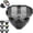 Gray, variant on A Full-face Goggle, Detachable Anti Fog Protective Mask, Windproof Eye Face Shield, Welding Riding Grass Cutting Outdoor Work Safety Gear