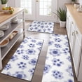 thumbnail image 2 of Pioneer Flower Floral Print Pattern Kitchen Rugs Sets Of 3,Kitchen Runner Rugs Non Skid Washable,Decorative Kitchen Floor Mats for Kitchen,Sink,Laundry,17X30 Inch + 17X47 Inch + 17X59 Inch, 2 of 6
