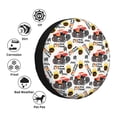 thumbnail image 4 of Pofeuu Monster truck Print Spare Tire Wheel Cover for Car Truck SUV Camper Universal Fit Spare Tire Cover RV Spare Tire Covers-15 inch, 4 of 6