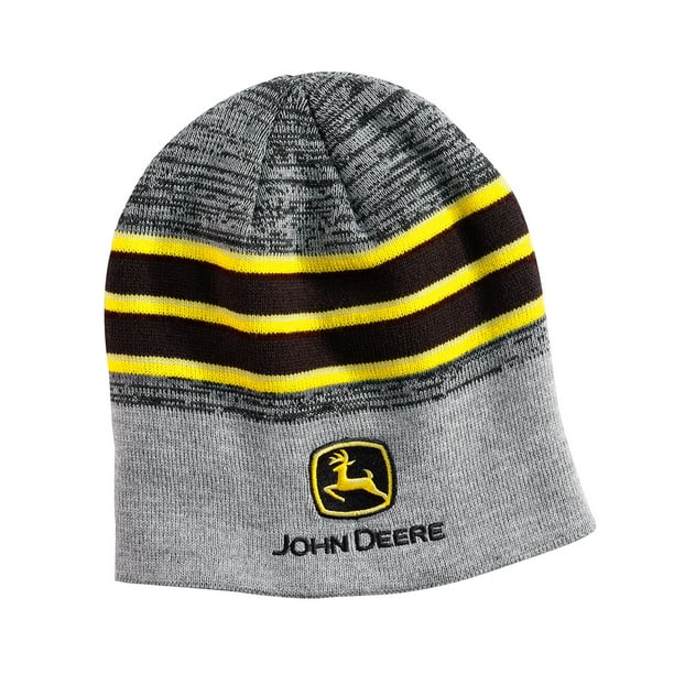 John Deere Yellow Striped Beanie LP83151