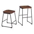 Signature Design by Ashley Showdell Tall Barstool Set of 2 Brown/Black
